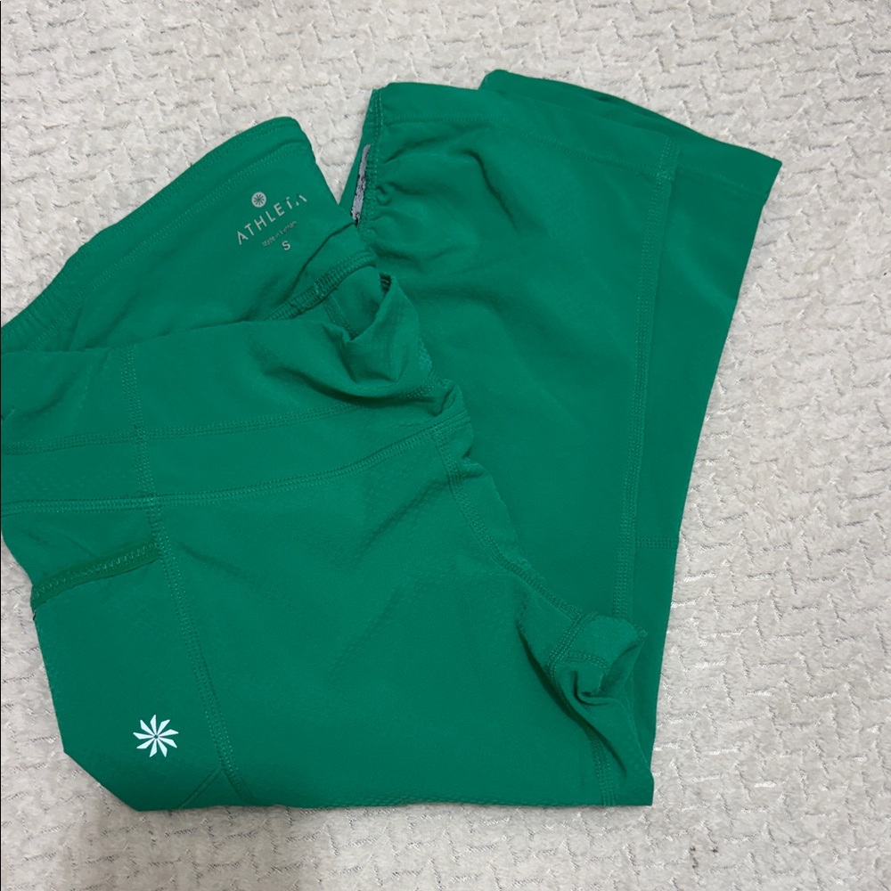 Athleta Vibrant Green Active Leggings